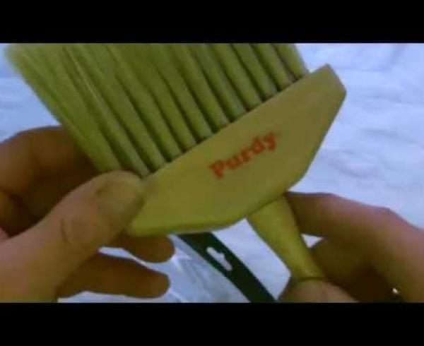 decorators dust brushes , painting and decorating tools.