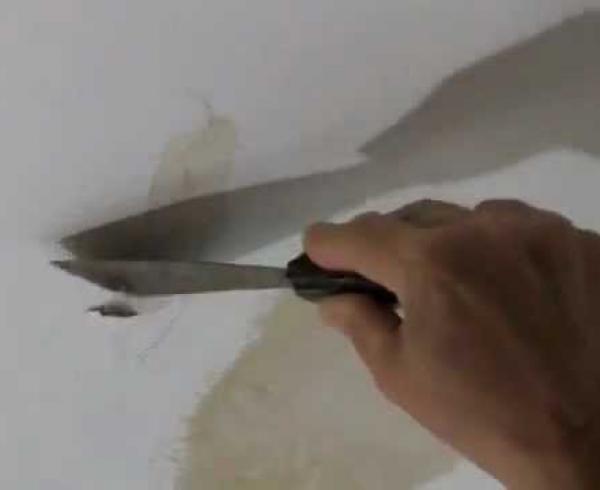 How to Repair a Water Damaged Plaster Ceiling